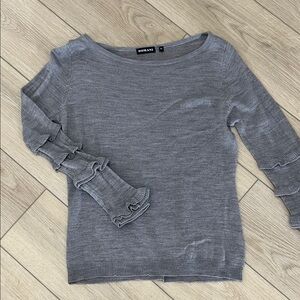 Doma Gray Knit Sweater. Size XL